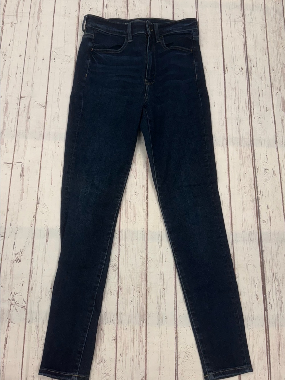 American Eagle Outfitters Dark Blue Skinny Jeans
